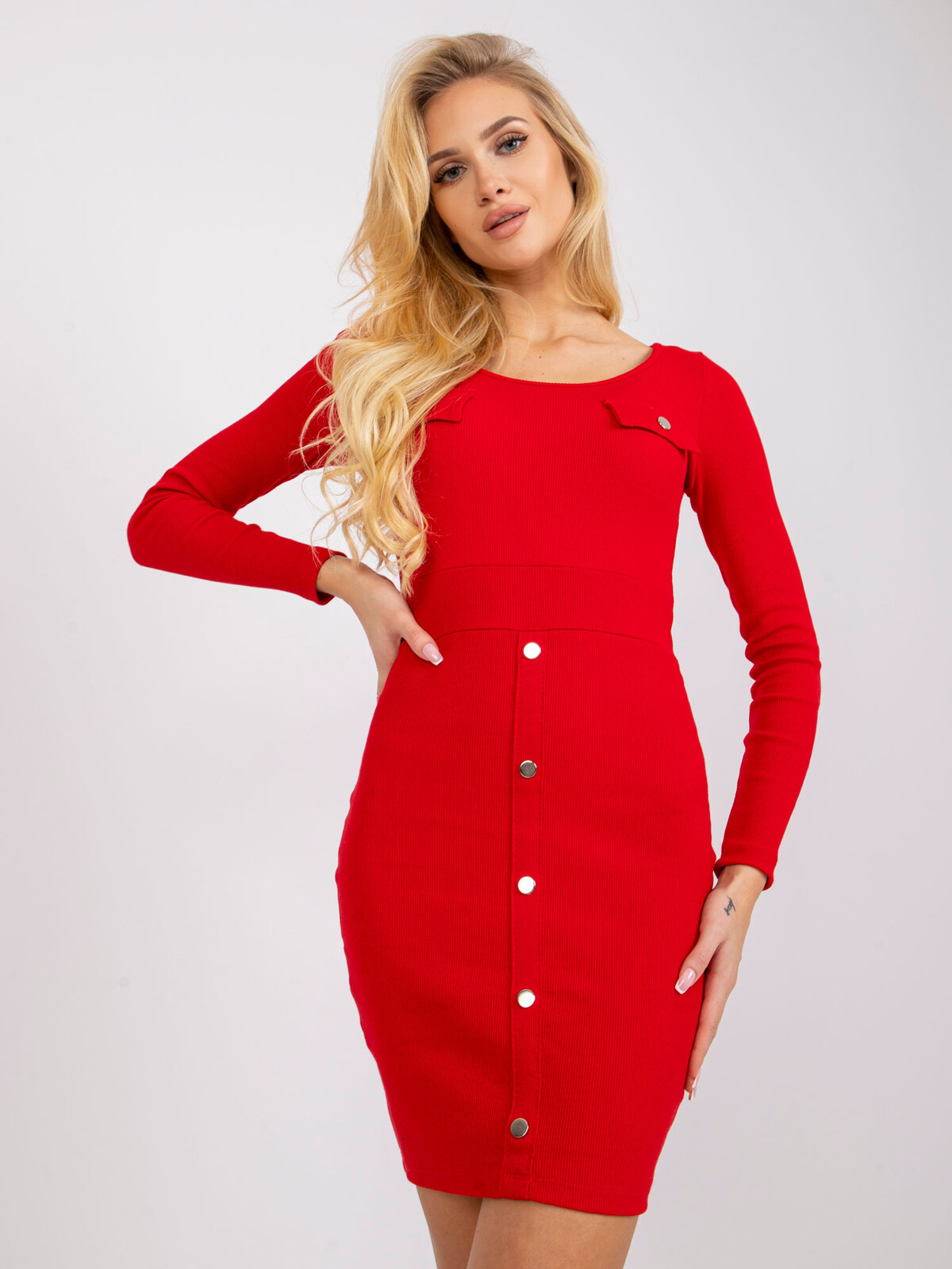 Dress-RV-SK-7437.67-Red
