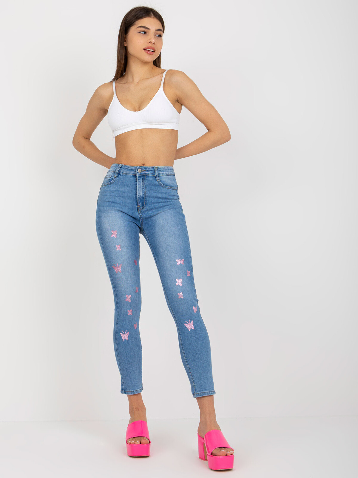 Trousers jeans-NM-SP-JK105.85P-blue