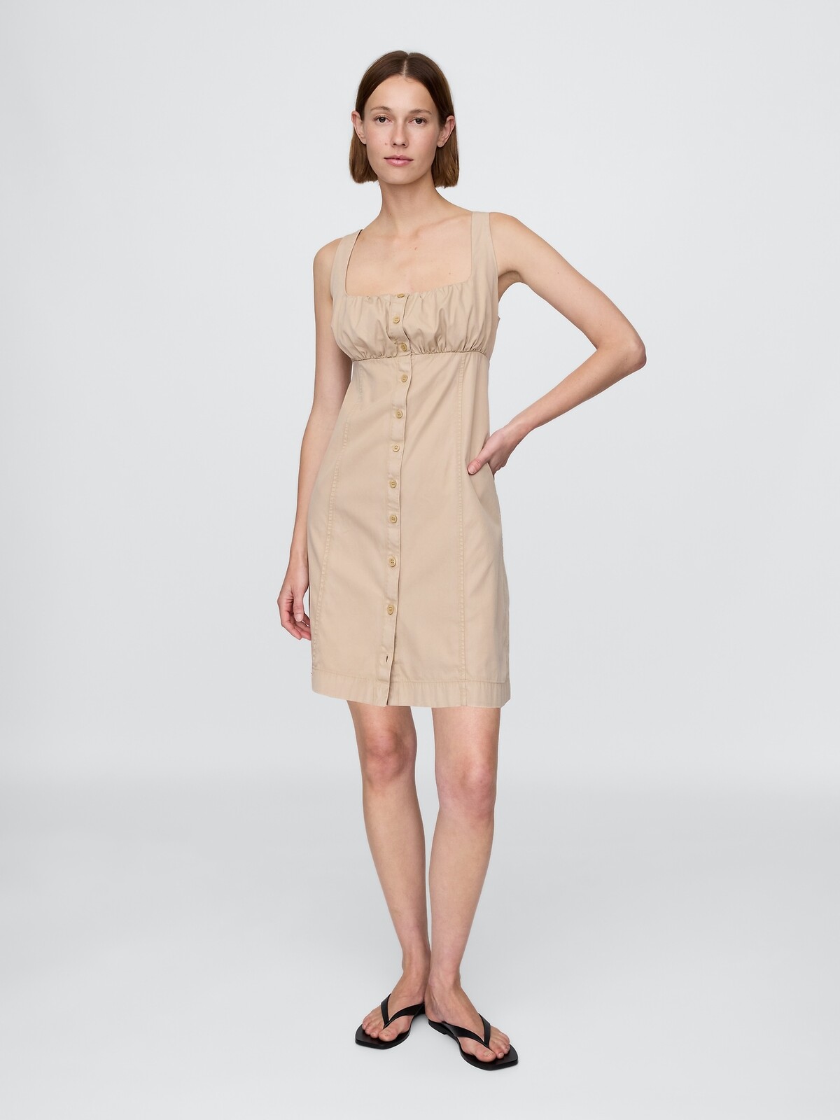 GAP Mini šaty Twill - Dámské