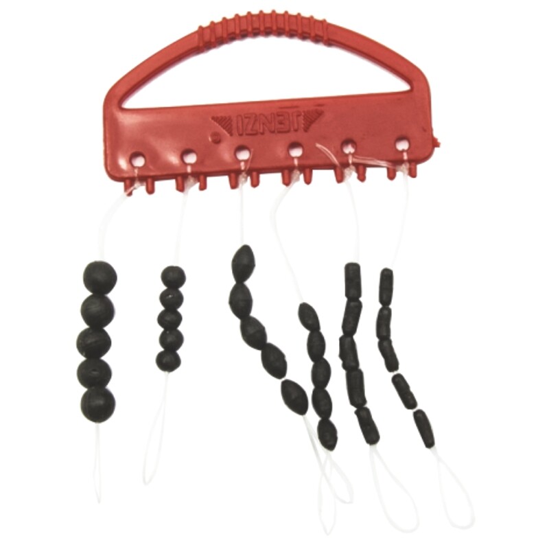 Mistrall zarážky gumové Black-MAM6009572