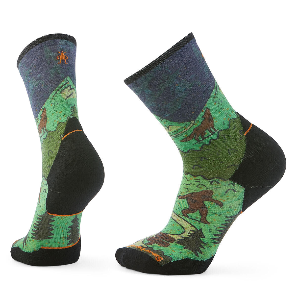 Smartwool TRAIL RUN TARGETED CUSHION NTR PRN CR SC twilight blue Velikost: M 197642691083