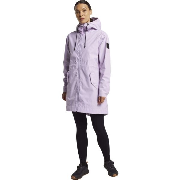 TENSON MALOU Dámské lifestylová parka, fialová, velikost