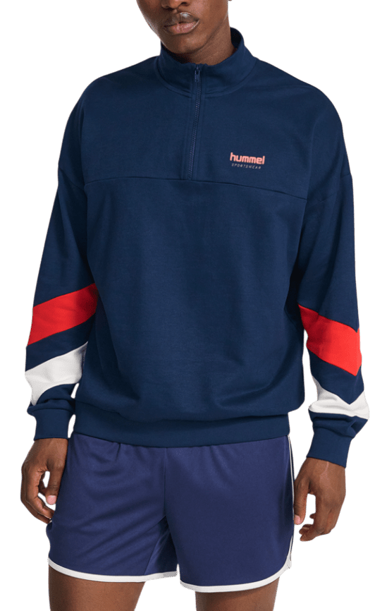 Mikina Hummel Hummel Oversized Halfzip Sportswear Sweatshirt
