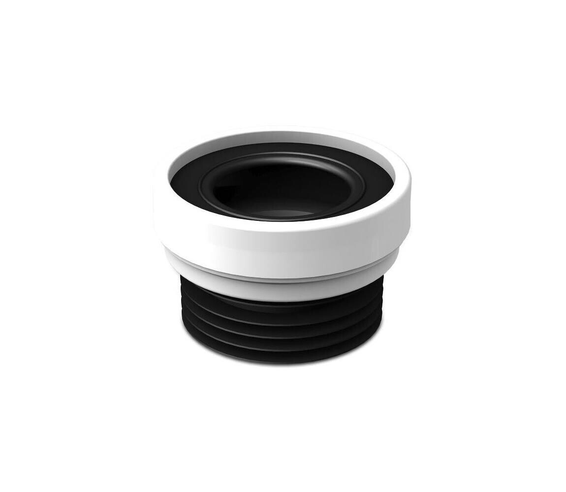 Bruckner Bruckner - WC manžeta pevná, centrická černá/bílá