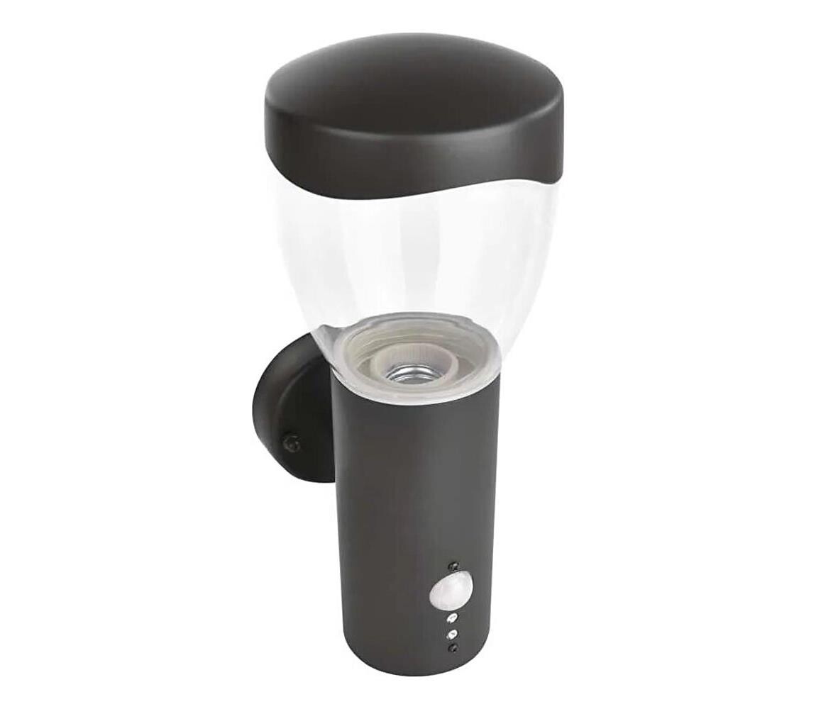 Venkovní nástěnné svítidlo se senzorem ARTEO 1xE27/15W/230V IP44