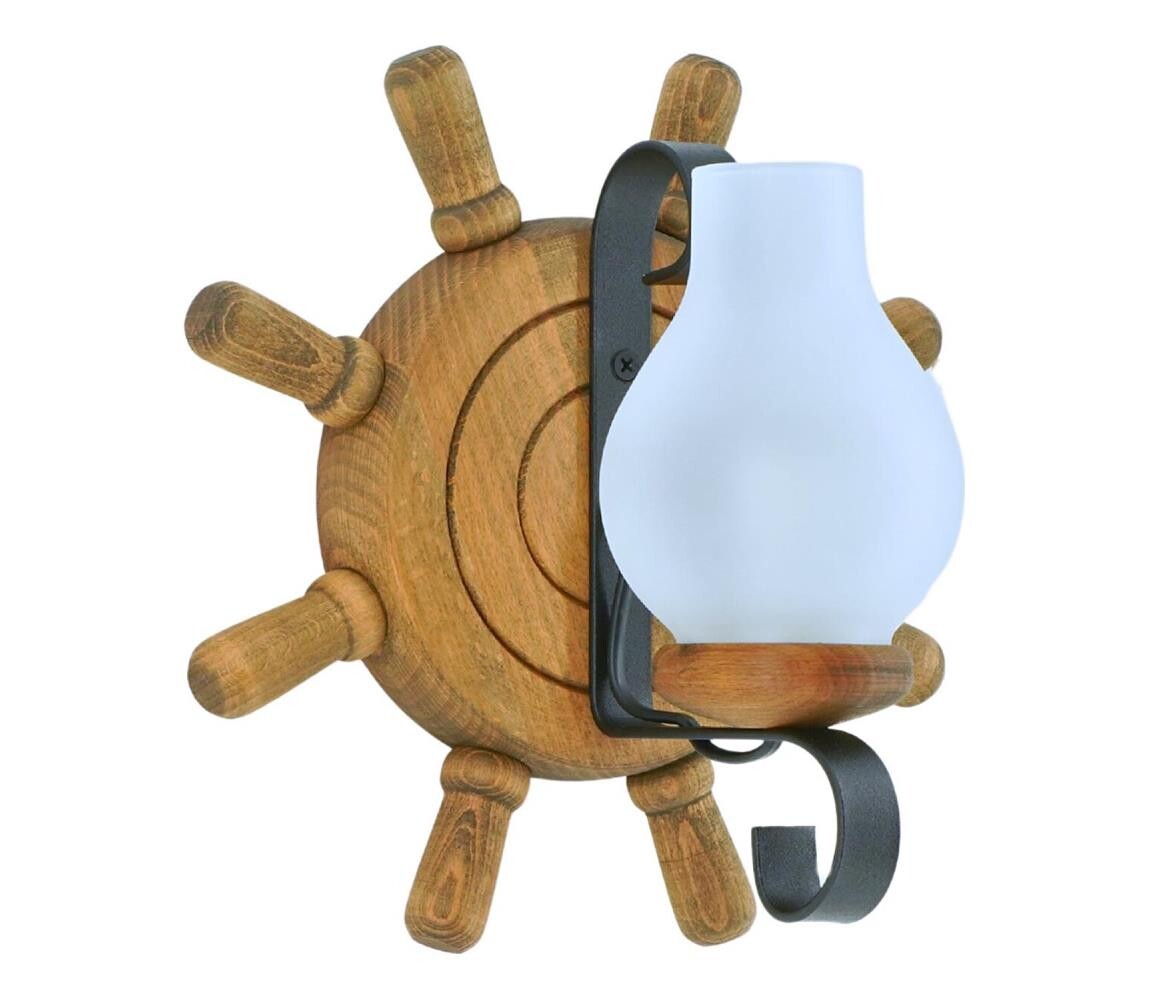 Exodus Lighting Srl Nástěnné svítidlo TIMONA 1xE14/40W/230V buk - FSC certifikováno