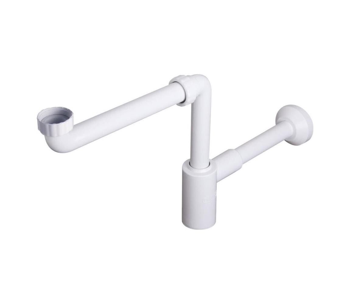 Bruckner Bruckner - Umyvadlový sifon nábytkový CRONO DN32 bílá