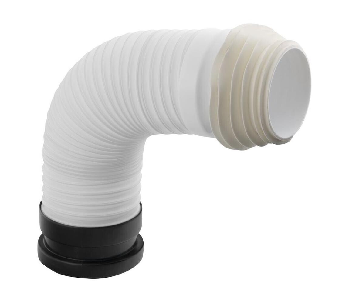 Bruckner Bruckner - Flexi dopojení k WC 45 cm bílá/černá