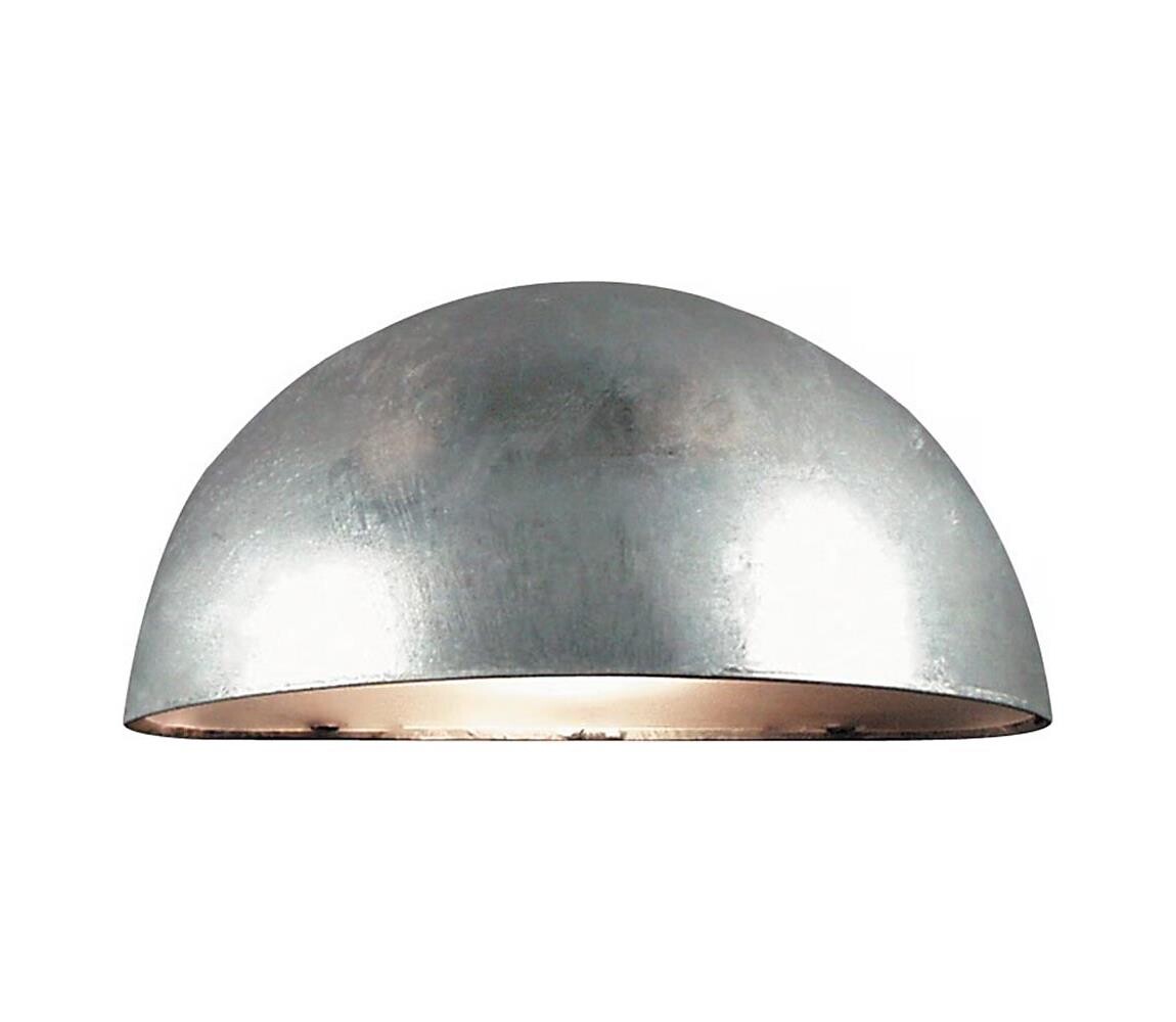 Nordlux Nordlux - Venkovní nástěnné svítidlo SCORPIUS 1xE14/40W/230V IP33 stříbrná