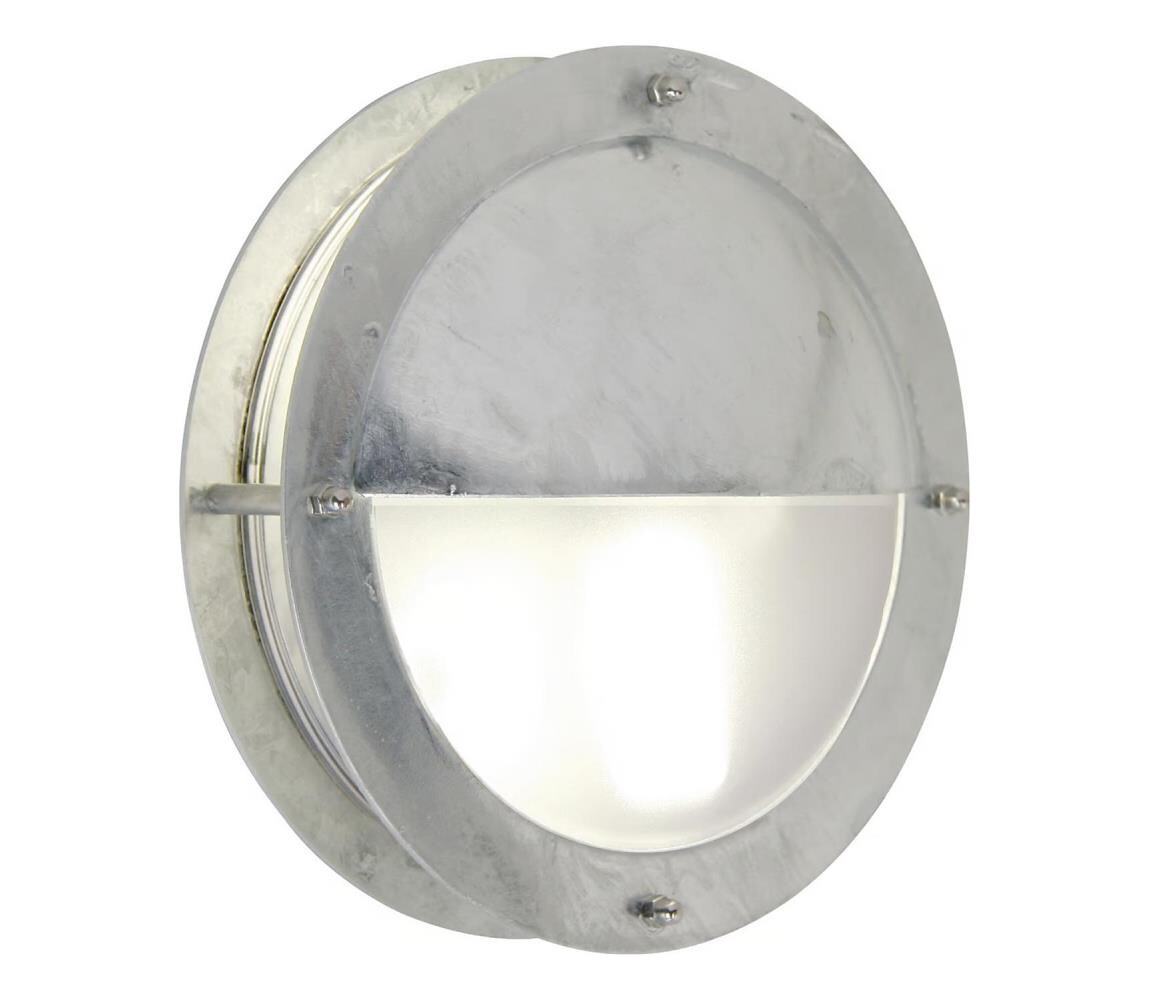 Nordlux Nordlux - Venkovní nástěnné svítidlo MALTA 1xE27/60W/230V IP54 stříbrná