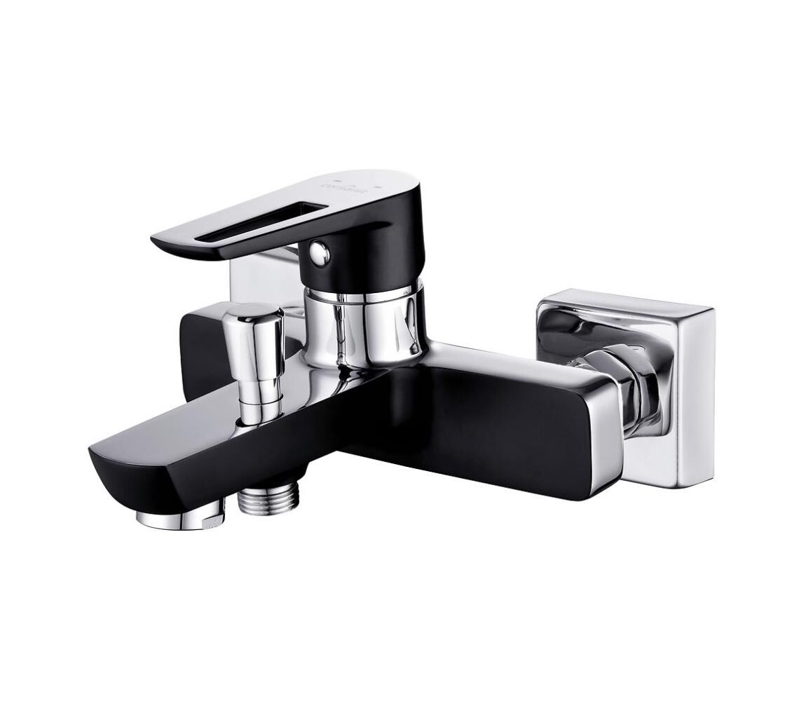 Cersanit Cersanit S951-009 - Vanová baterie MILLE černá/lesklý chrom