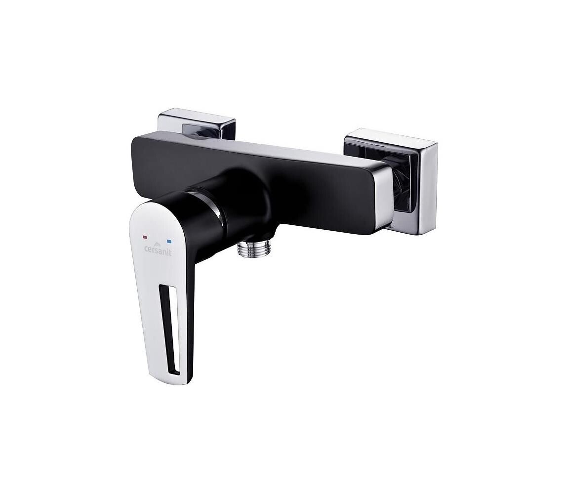 Cersanit Cersanit S951-034 - Sprchová baterie MILLE černá/lesklý chrom