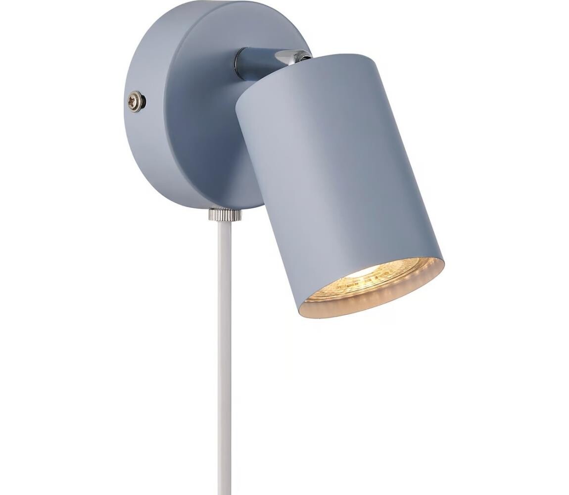 Nordlux Nordlux - Nástěnné bodové svítidlo EXPLORE 1xGU10/7W/230V modrá