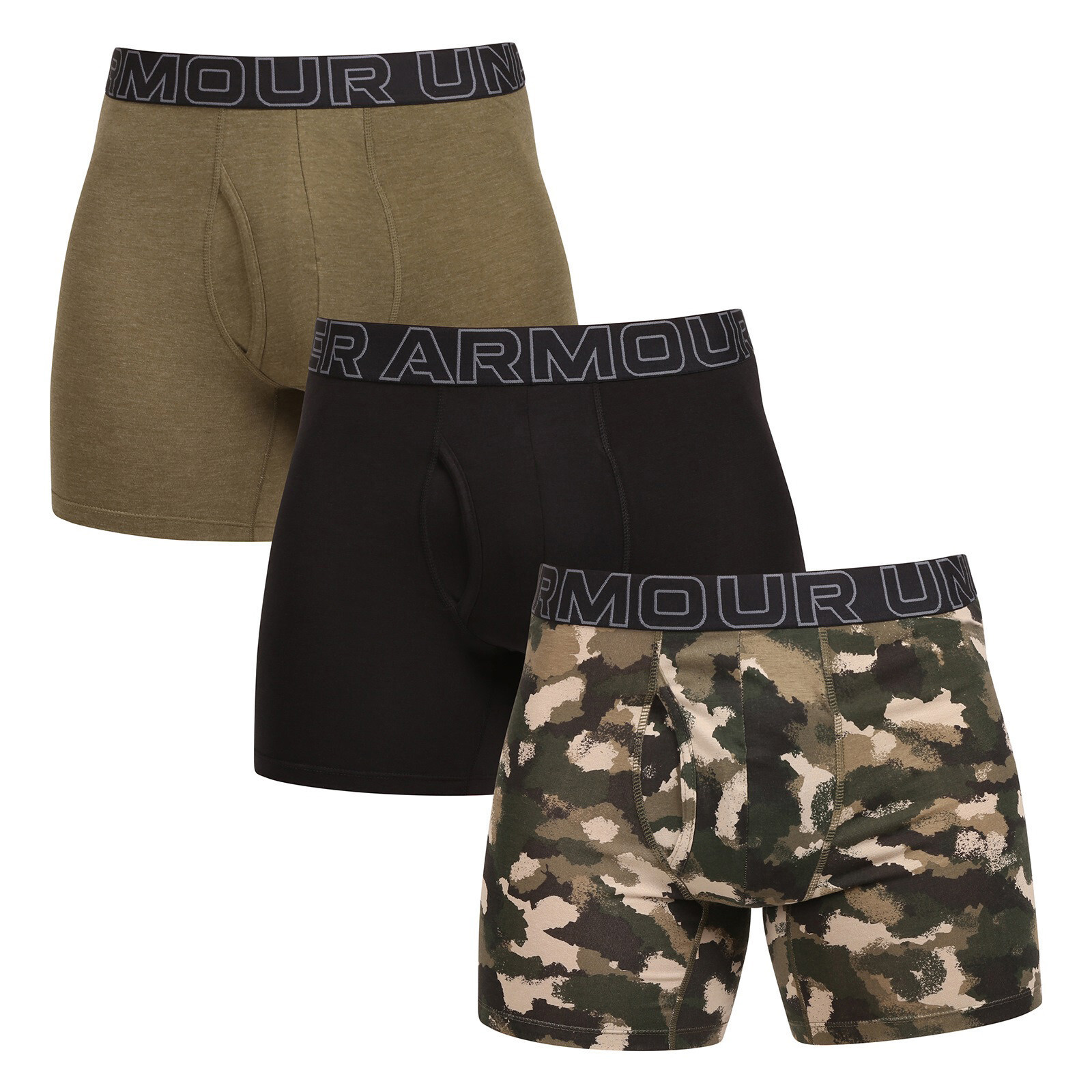 3PACK pánské boxerky Under Armour vícebarevné (1383890 391) XL, trenky / trenýrky