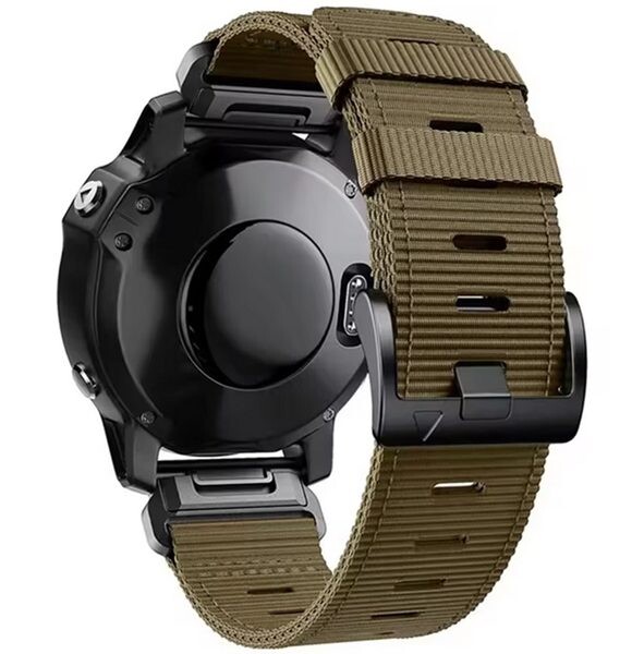 Řemínek pro Garmin QuickFit 22mm, Nylonový Béžový