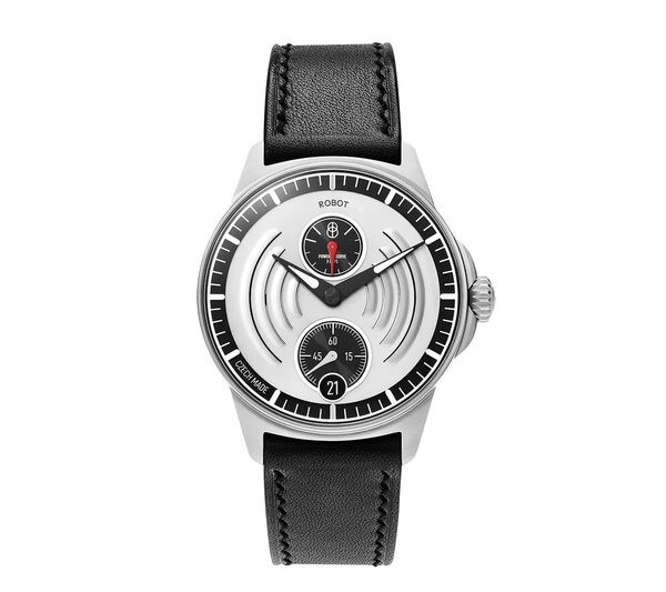 Robot Aerodynamic Silver Metalic