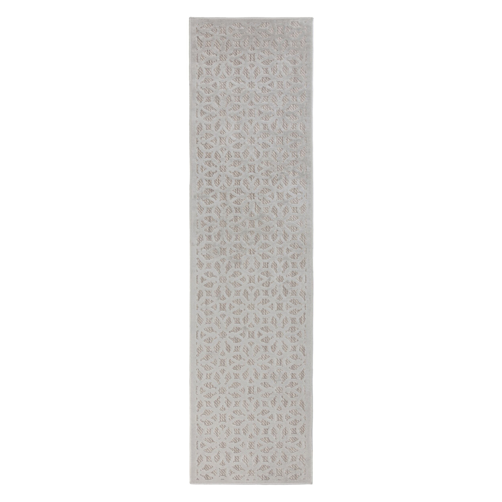 Běhoun Piatto Argento Silver – na ven i na doma - 66x230 cm Flair Rugs