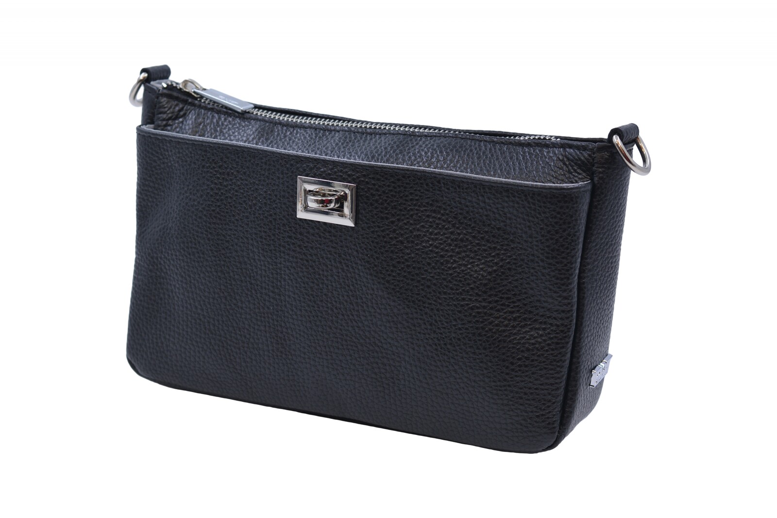 BRIGHT Dámská crossbody kabelka Černá, 24 x 8 x 15 (XBR25-LE4151-09DOL)