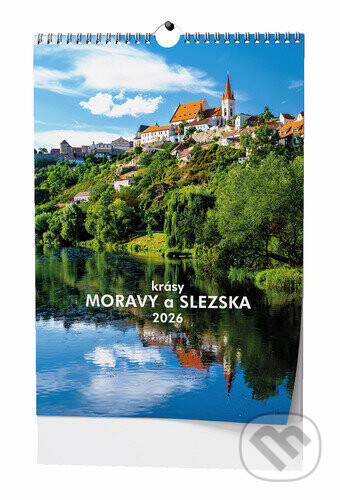 Krásy Moravy a Slezska 2026 - nástěnný kalendář - Baloušek