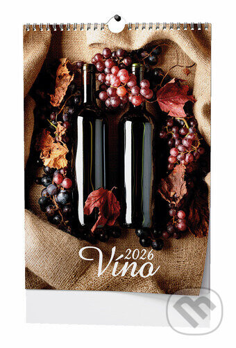 Víno - nástěnný kalendář - Baloušek