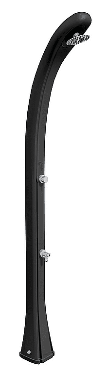 Hanscraft Solární sprcha SO HAPPY s oplachem nohou (antracit)