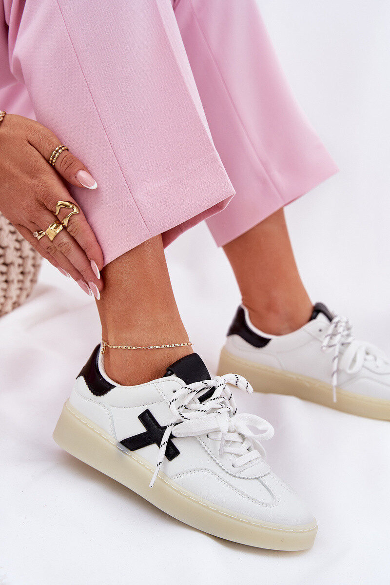 Boto Nízké Dámské Sportovní Boty Bílé Zelevelis