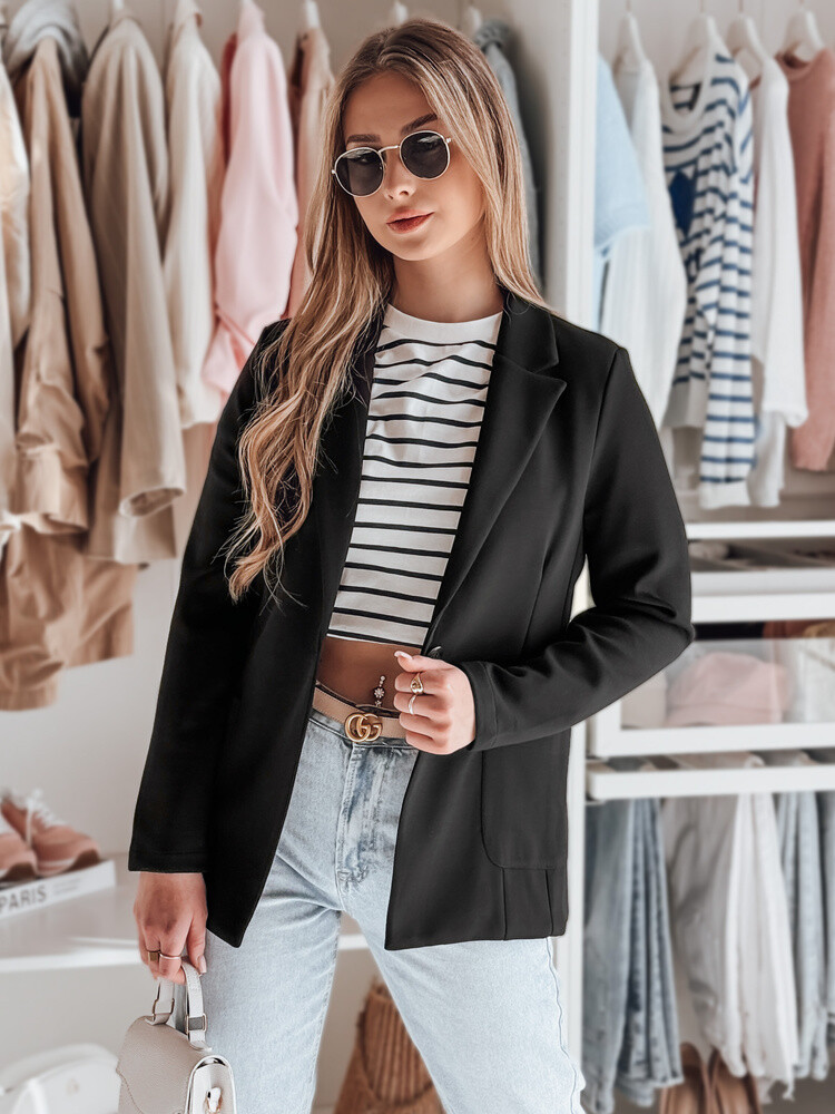 Marynarka damska CLASSVENT czarna Dstreet