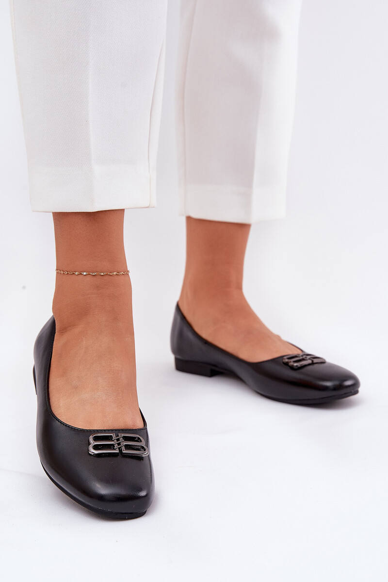 Elegantní Dámské Baletky S Ozdobou Vinceza