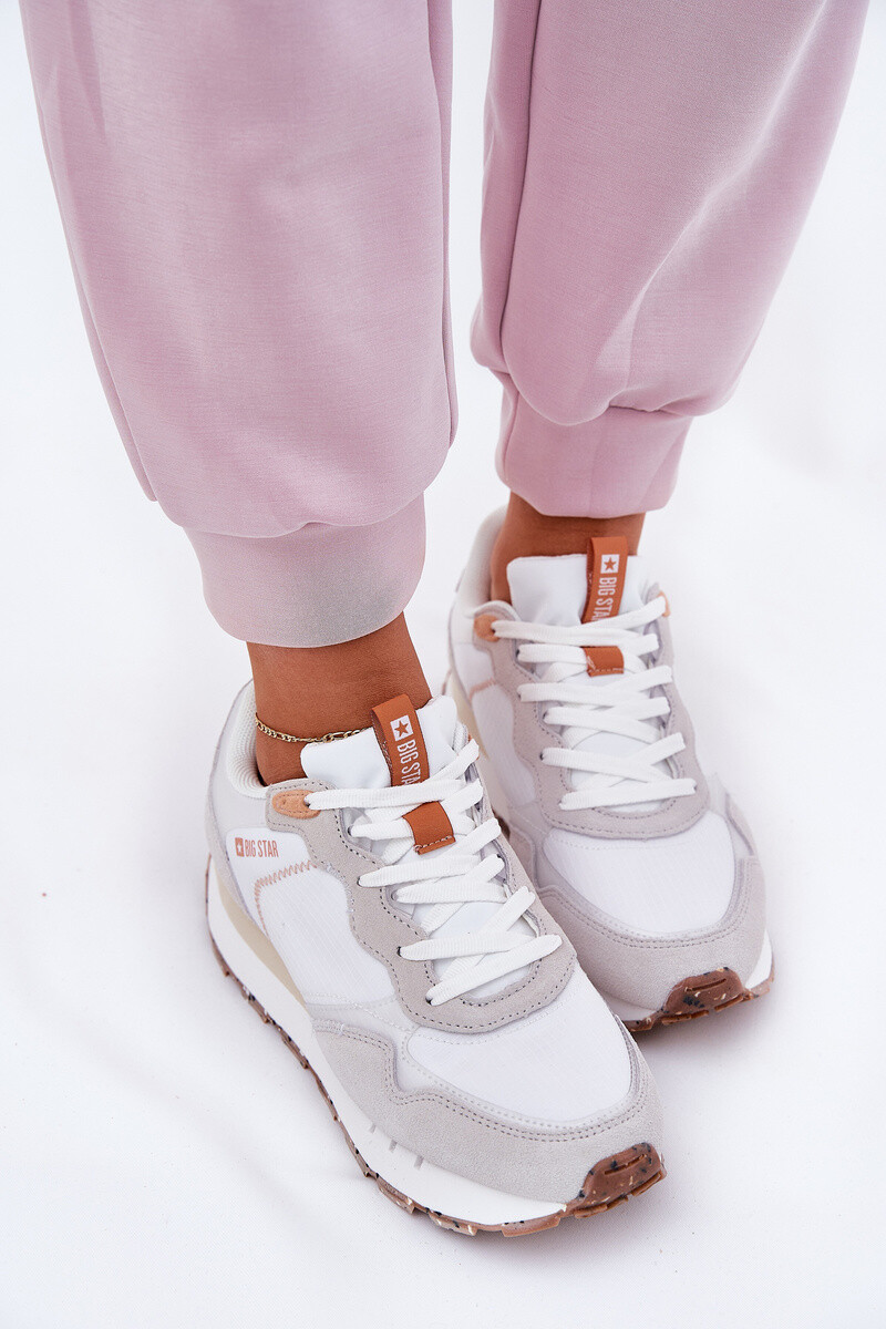 BIG STAR SHOES Semišové Lehké Sportovní Boty Pro Ženy Big Star