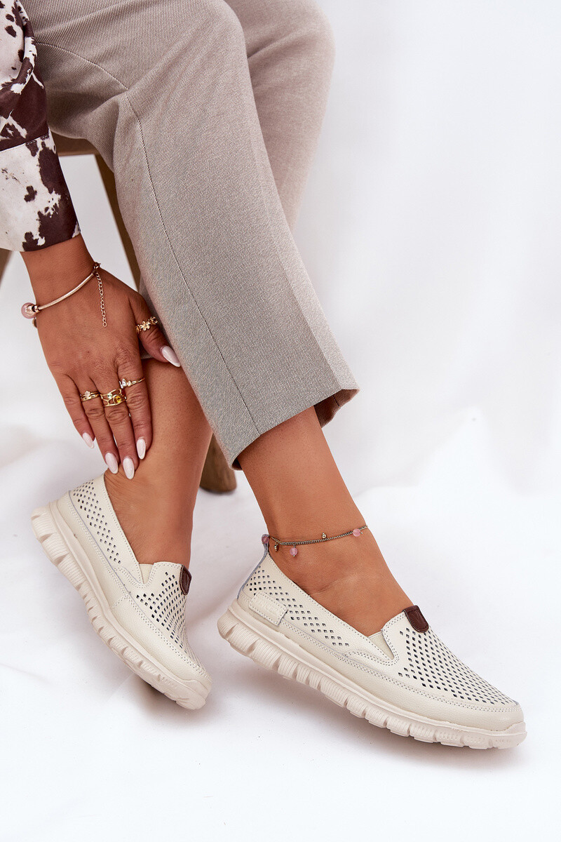 Prodyšné Baletky Z Přírodní Kůže Vinceza