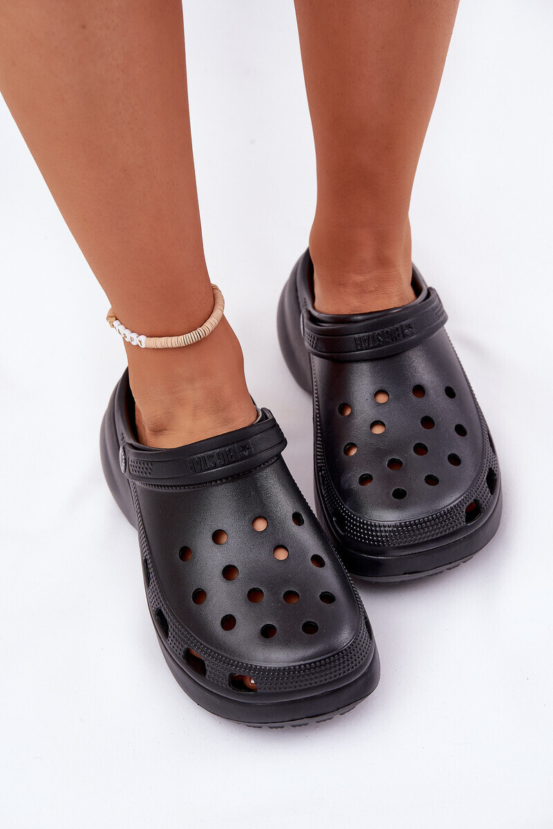 BIG STAR SHOES Pěnové Dámské Sandály Na Masivní Podešvi Big Star