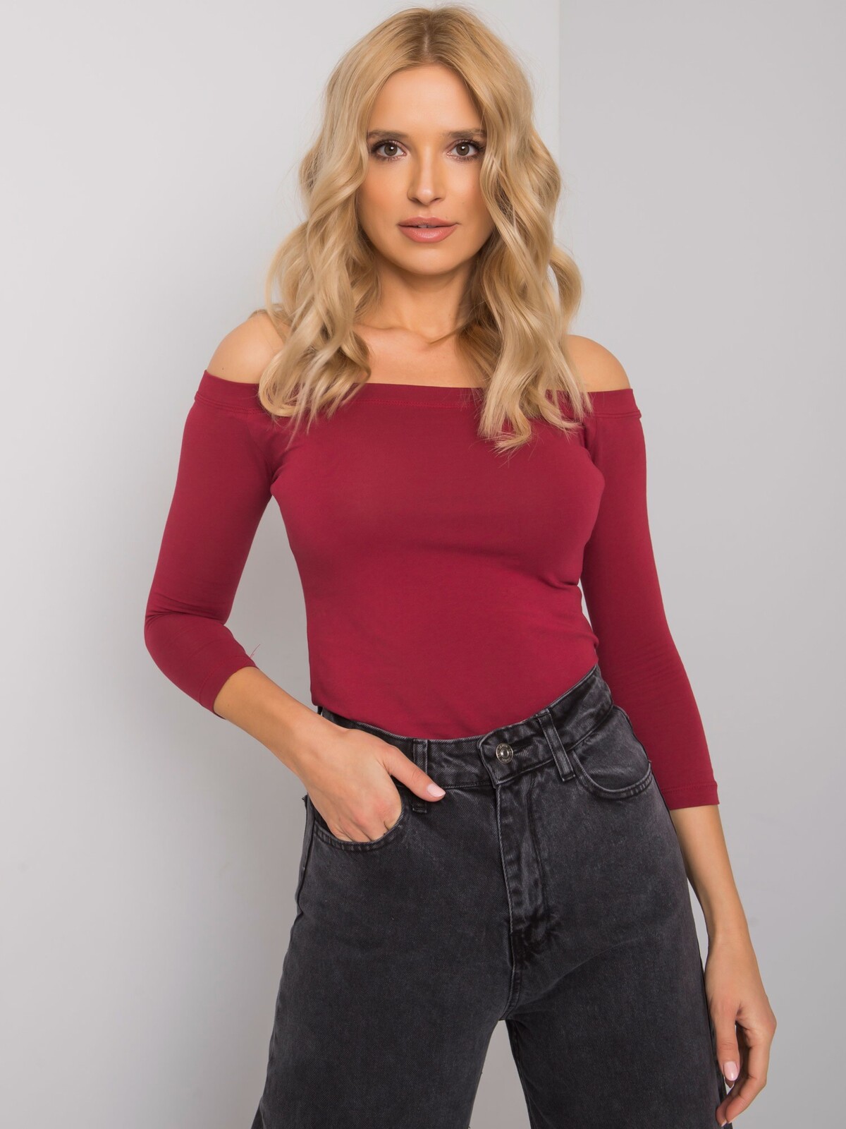 Blouse-RV-BZ-4692.61-burgundy