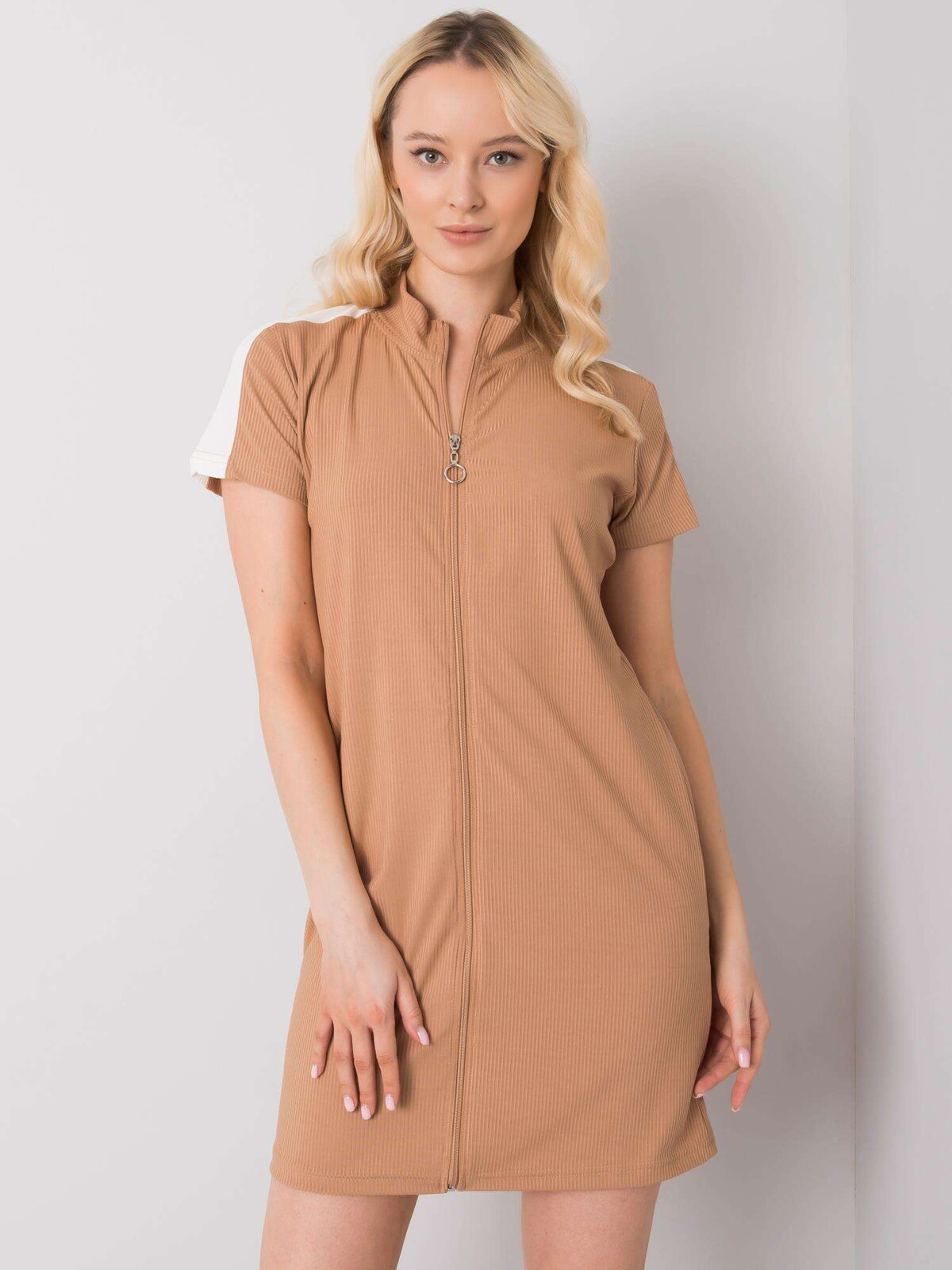Dress-HG-SK-5446.21-camel