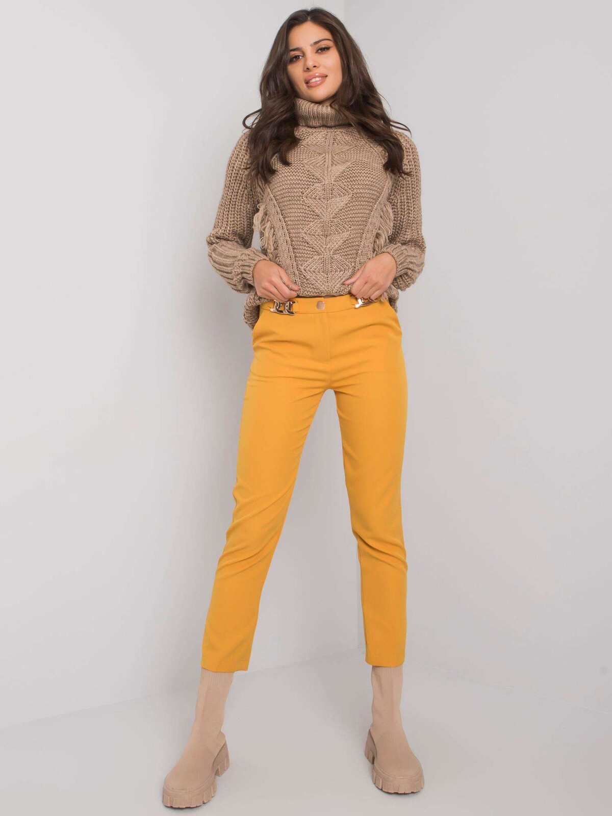 Pants-LC-SP-22K-5001.81P-Dark Yellow