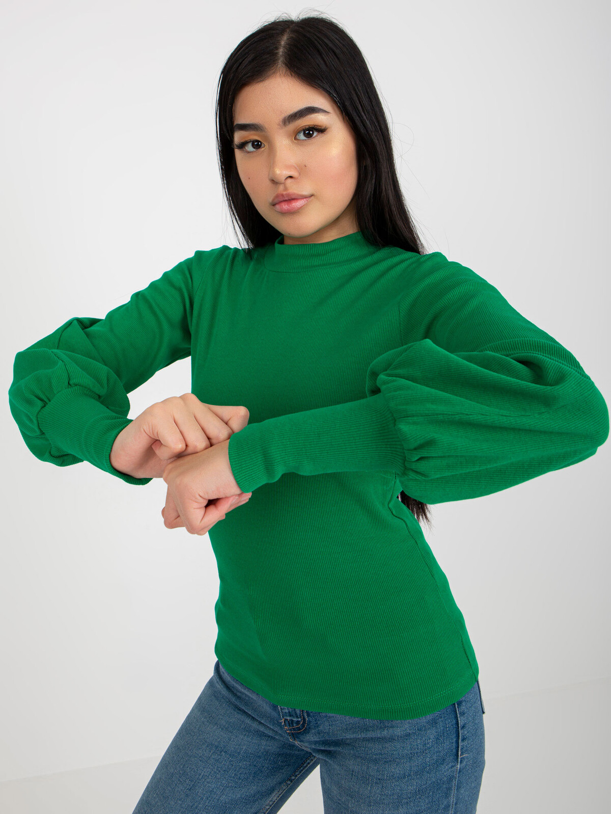 Blouse-RV-BZ-5223.15-green