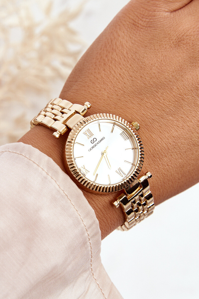 Giorgio&Dario Dámské hodinky Giorgio & Dario GDM3559 Zlaté