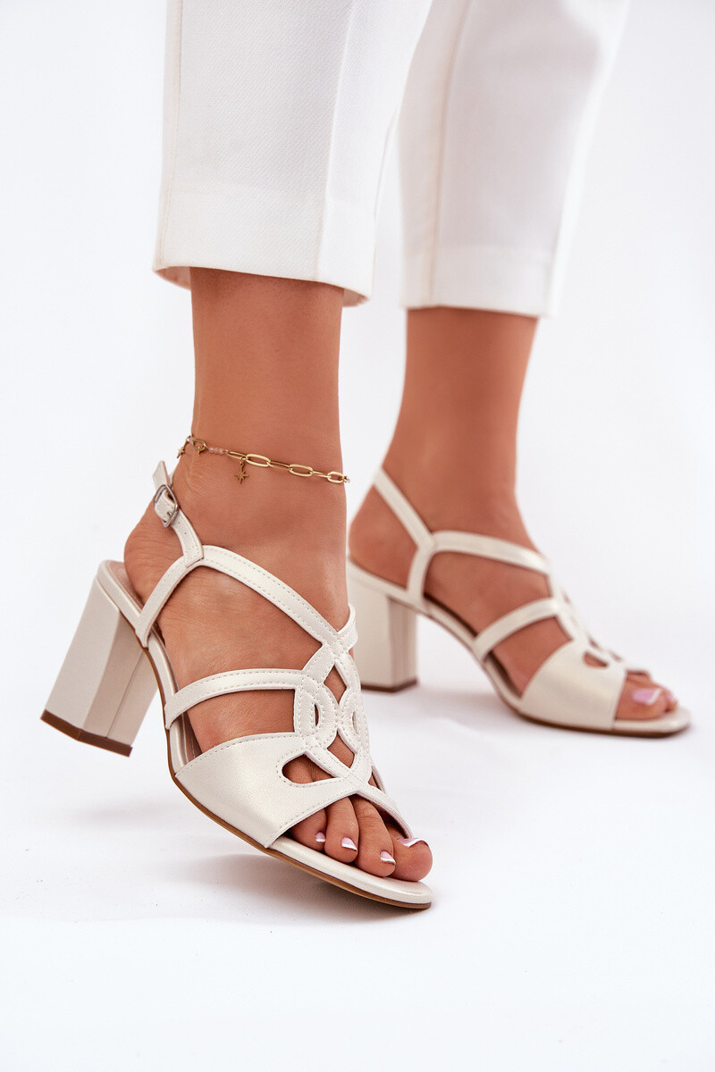 Dámské sandály na podpatku Sergio Leone