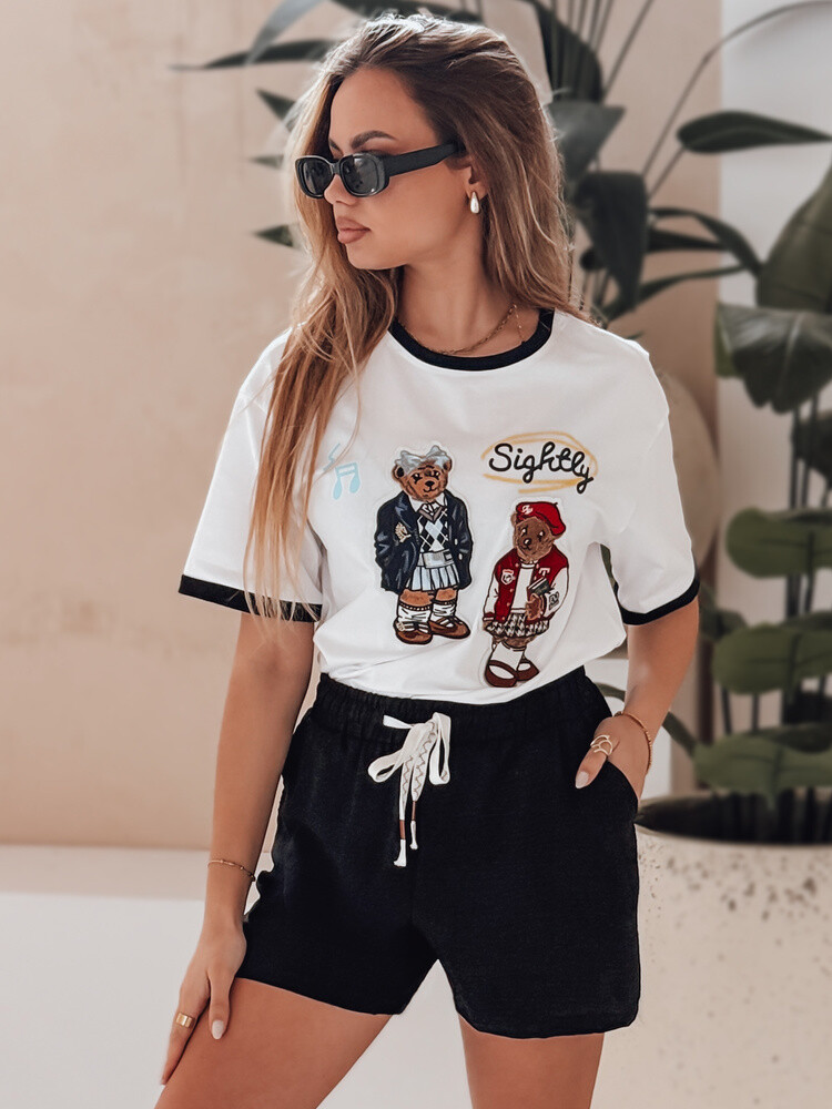 Spodenki damskie NOT TOMORROW czarne Dstreet