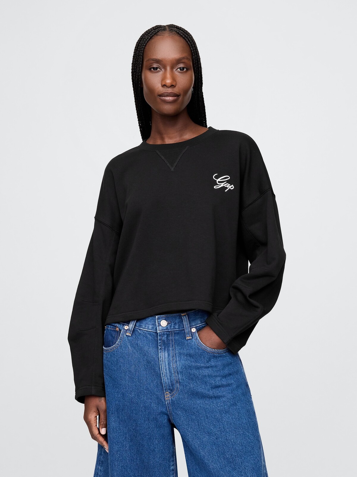 GAP Oversize mikina VintageSoft Americana - Dámské