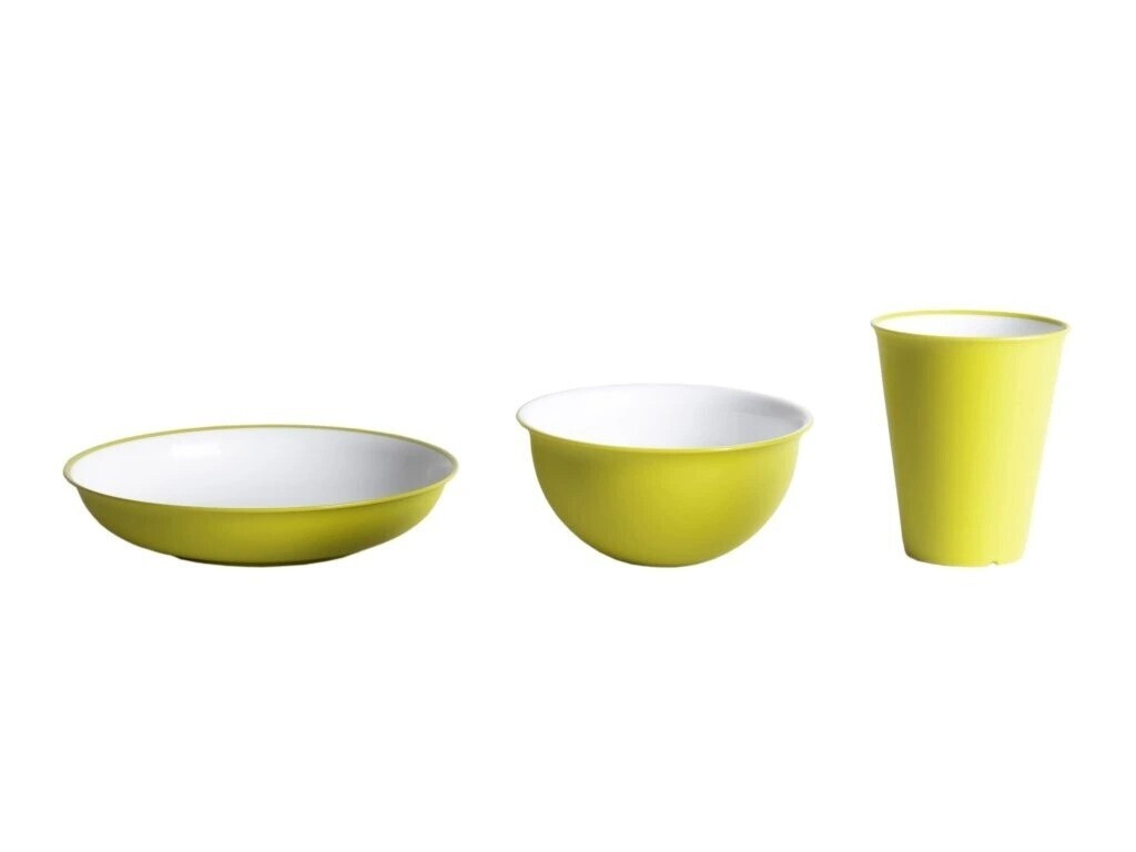 Omada Sanaliving Set 3pcs Verde Acido Sada nádobí