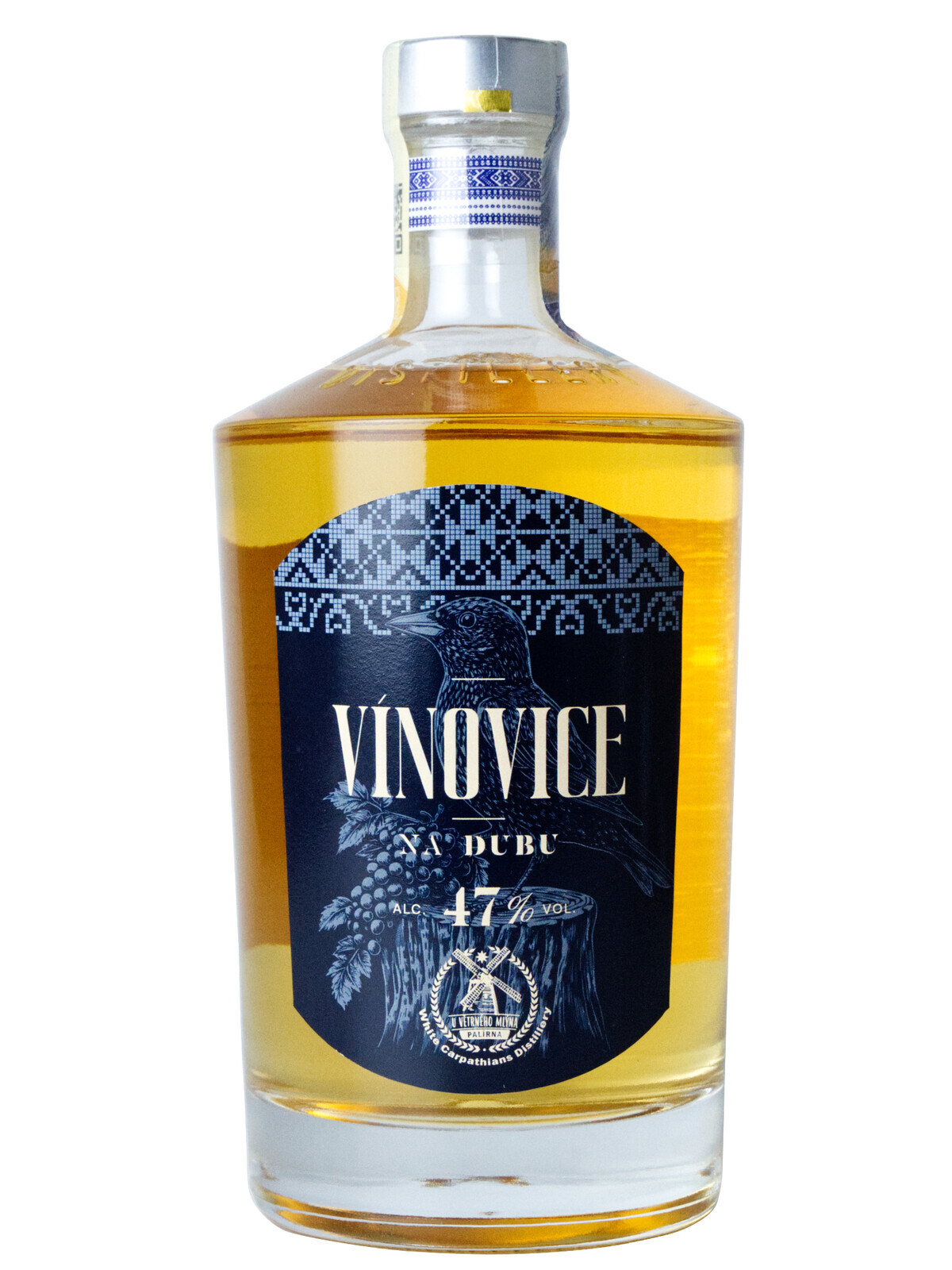 Palírna Kuželov (U větrného mlýna) Horňácká Vínovice na dubu 47% 0,5l