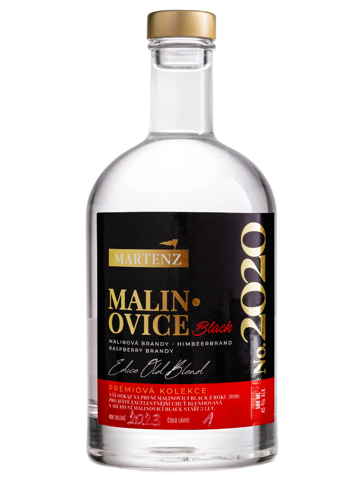 Martenz Malinovice Black 2020 45% 0,5l
