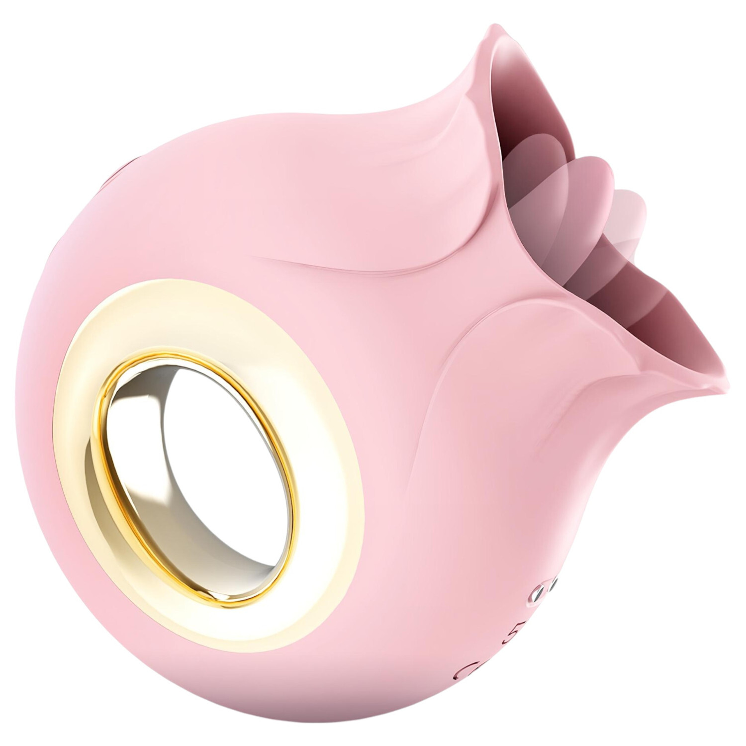 Sex HD French Kiss - lízací vibrátor (růžový)