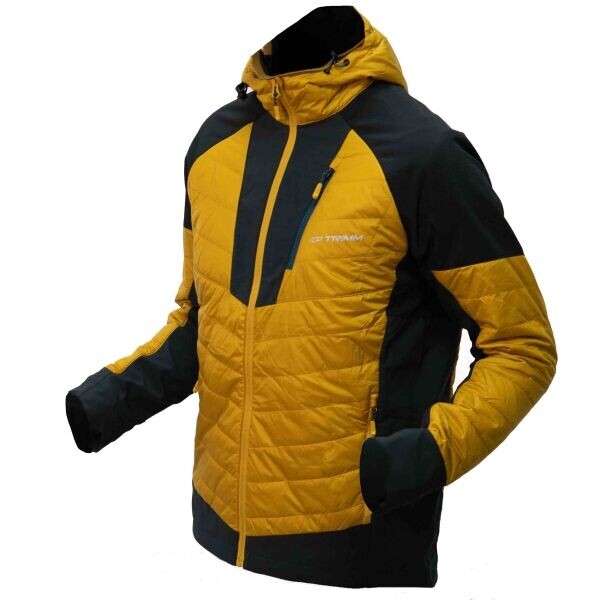 TRIMM MAROL Pánská turistická bunda, žlutá, velikost