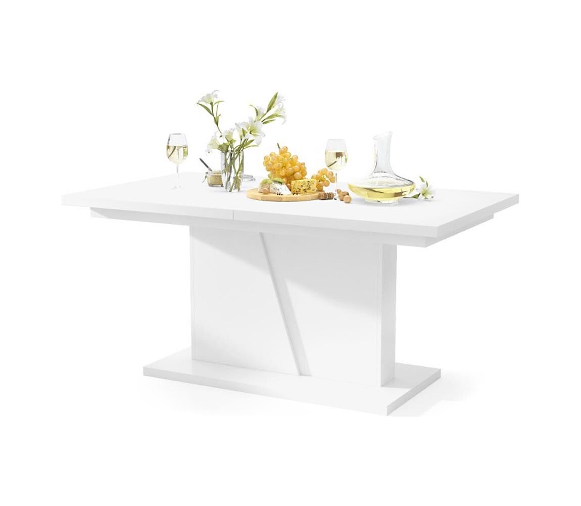 Mazzoni Rozkládací jídelní stůl  bílá