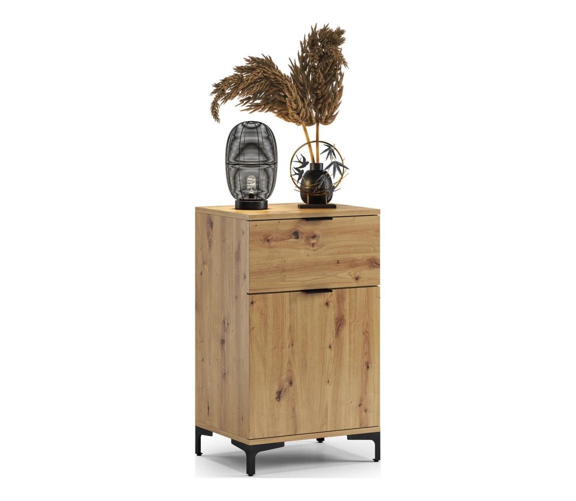 Mazzoni Skříňka se zásuvkou LORA dub artisan