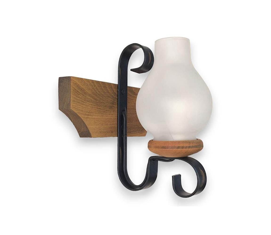 Exodus Lighting Srl Nástěnné svítidlo QUEEN 1xE14/40W/230V buk - FSC certifikováno