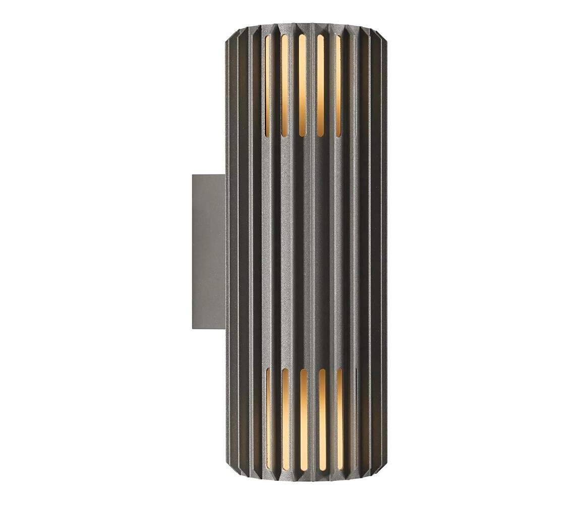 Nordlux Nordlux - Venkovní nástěnné svítidlo ALUDRA 2xE27/15W/230V IP54 antracit