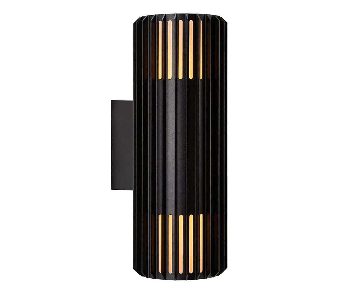 Nordlux Nordlux - Venkovní nástěnné svítidlo ALUDRA 2xE27/15W/230V IP54 černá