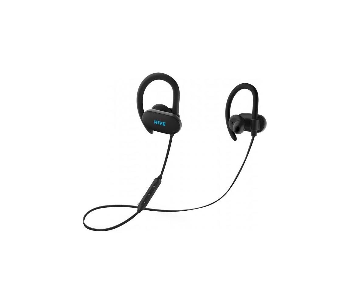 Niceboy Niceboy HIVE sport 2 - Sportovní sluchátka s mikrofonem IPX5 černá